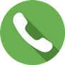 valko-vihreä puhelinkuvake